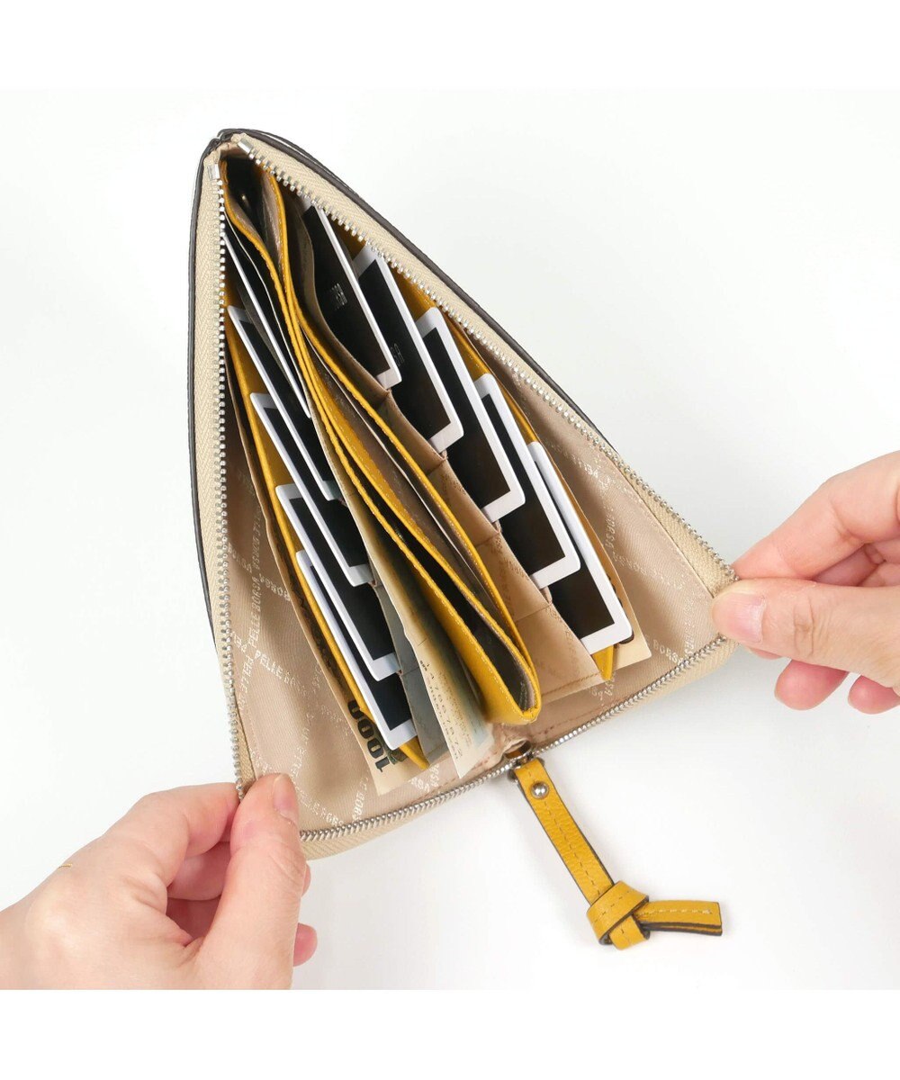 PELLE BORSA L字ファスナーコンパクト長財布 Very Goods ベリーグッズ 7204 