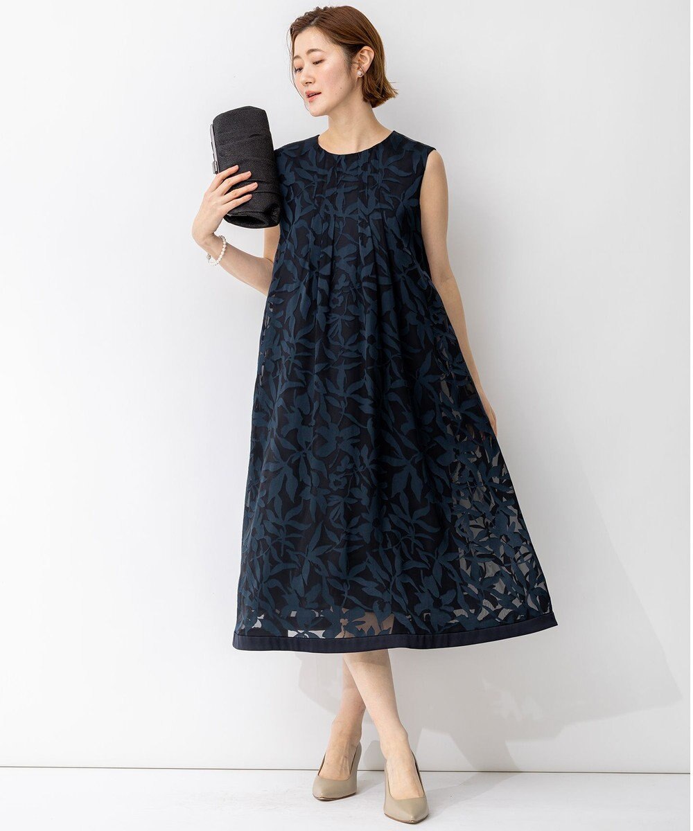 23区 L 【APPLAUDIR】シャドウフラワーオパール ドレス 