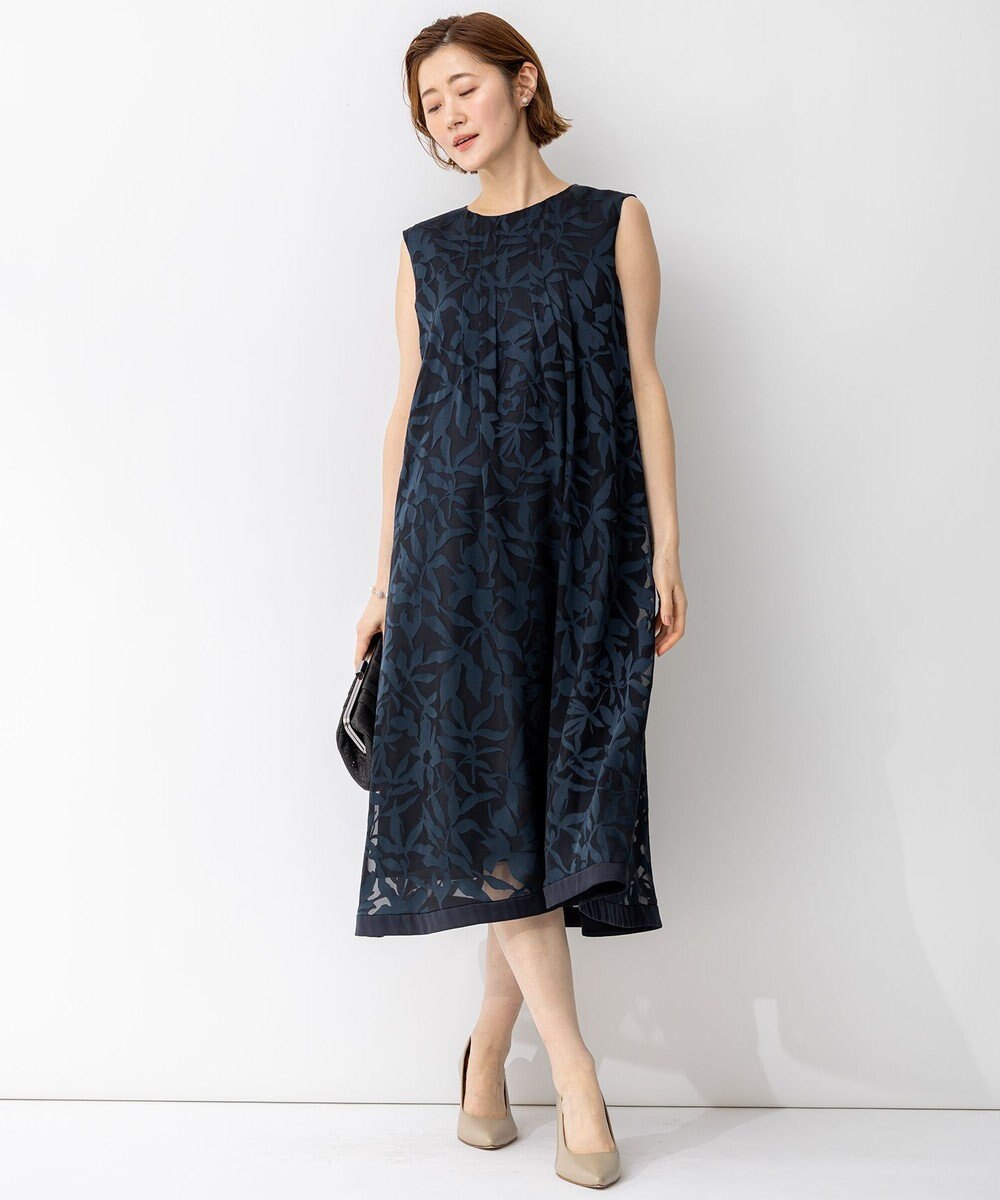 23区 L 【APPLAUDIR】シャドウフラワーオパール ドレス 