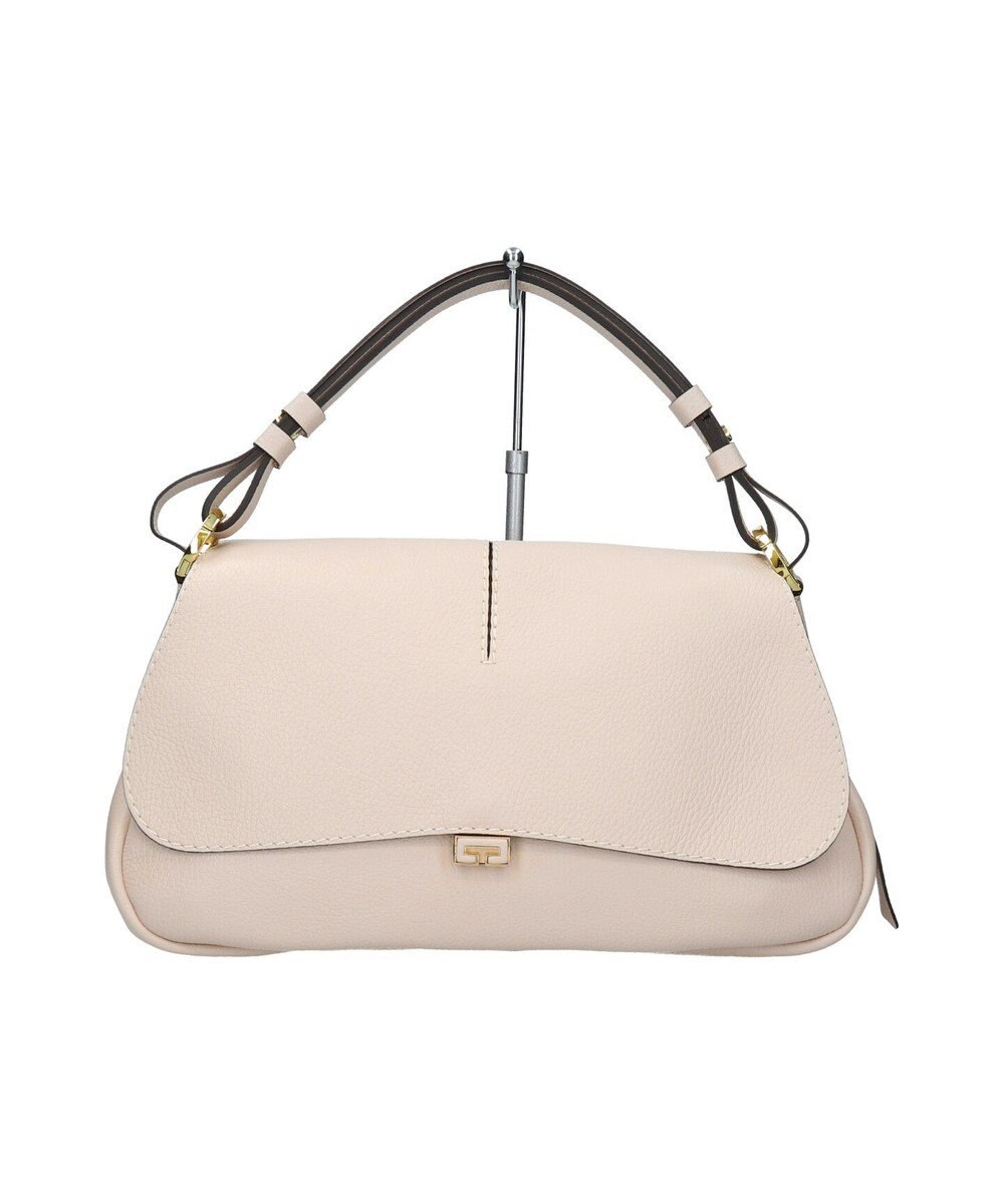 INTER-CHAUSSURES 【LORISTELLA】レザーフラップハンドバッグ 