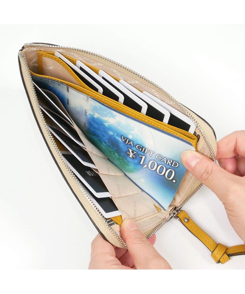 PELLE BORSA L字ファスナーコンパクト長財布 Very Goods ベリーグッズ 7204 