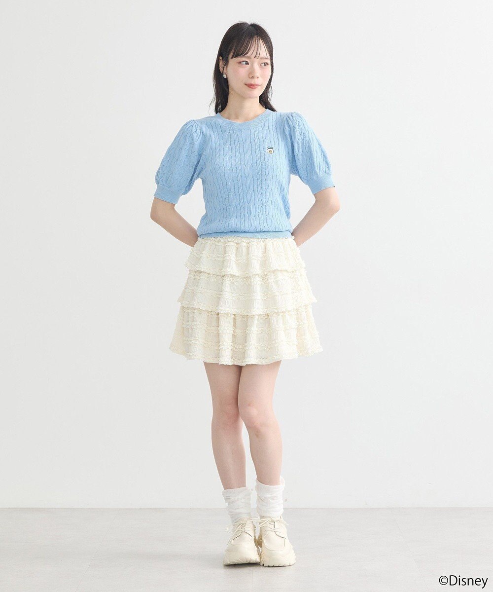 earth music&ecology Ｄｉｓｎｅｙ×Ｓｅｉｊｉ　Ｍａｔｓｕｍｏｔｏ刺繍ニット 