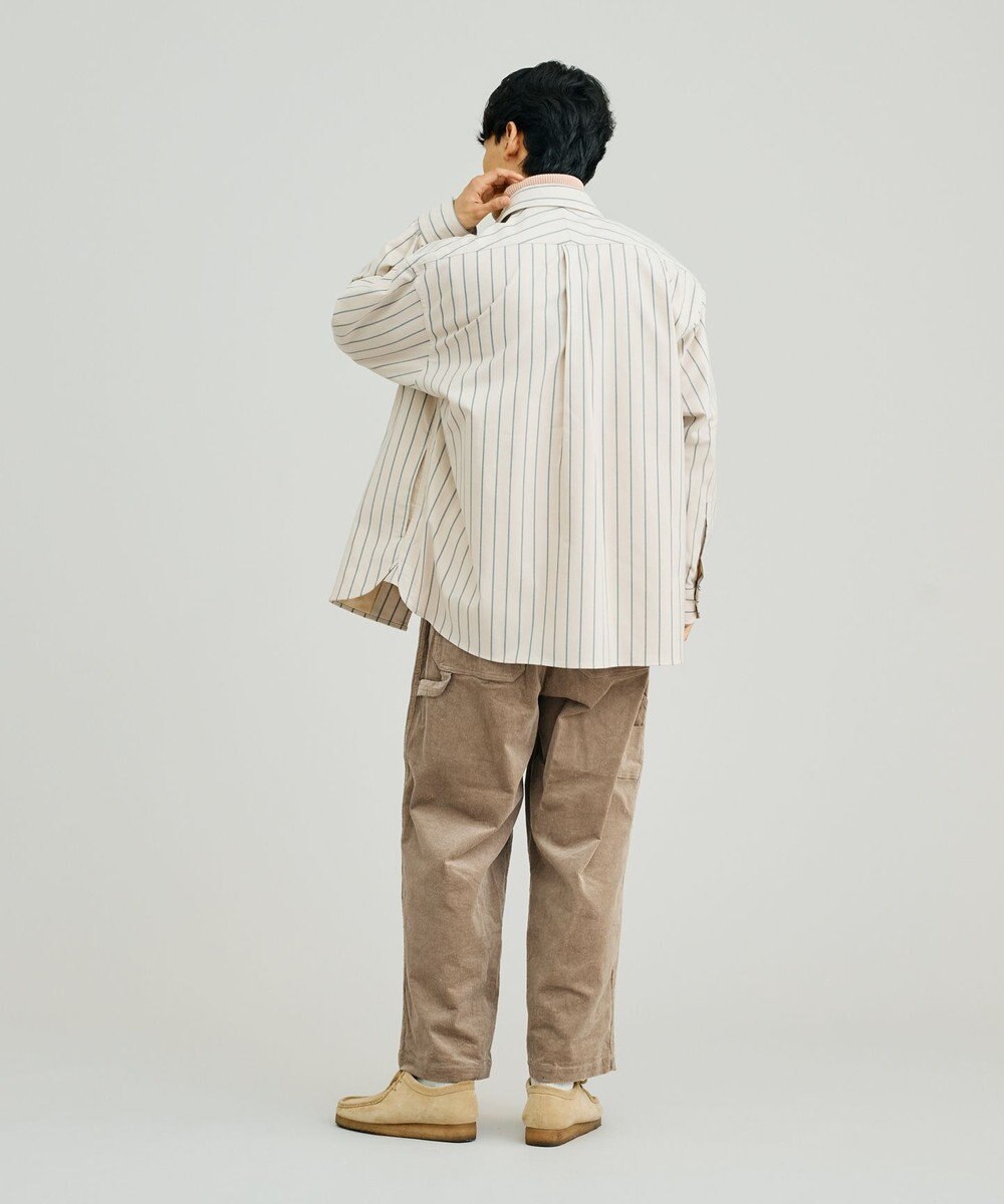 J.PRESS YORK STREET 【UNISEX】フロントジップ シャツ 