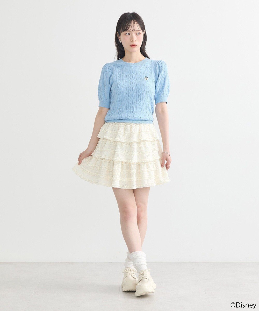 earth music&ecology Ｄｉｓｎｅｙ×Ｓｅｉｊｉ　Ｍａｔｓｕｍｏｔｏ刺繍ニット 