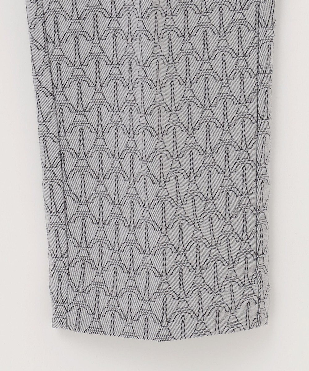 23区GOLF 【MEN】【ストレッチ】エッフェル塔柄 ジャガードパンツ 