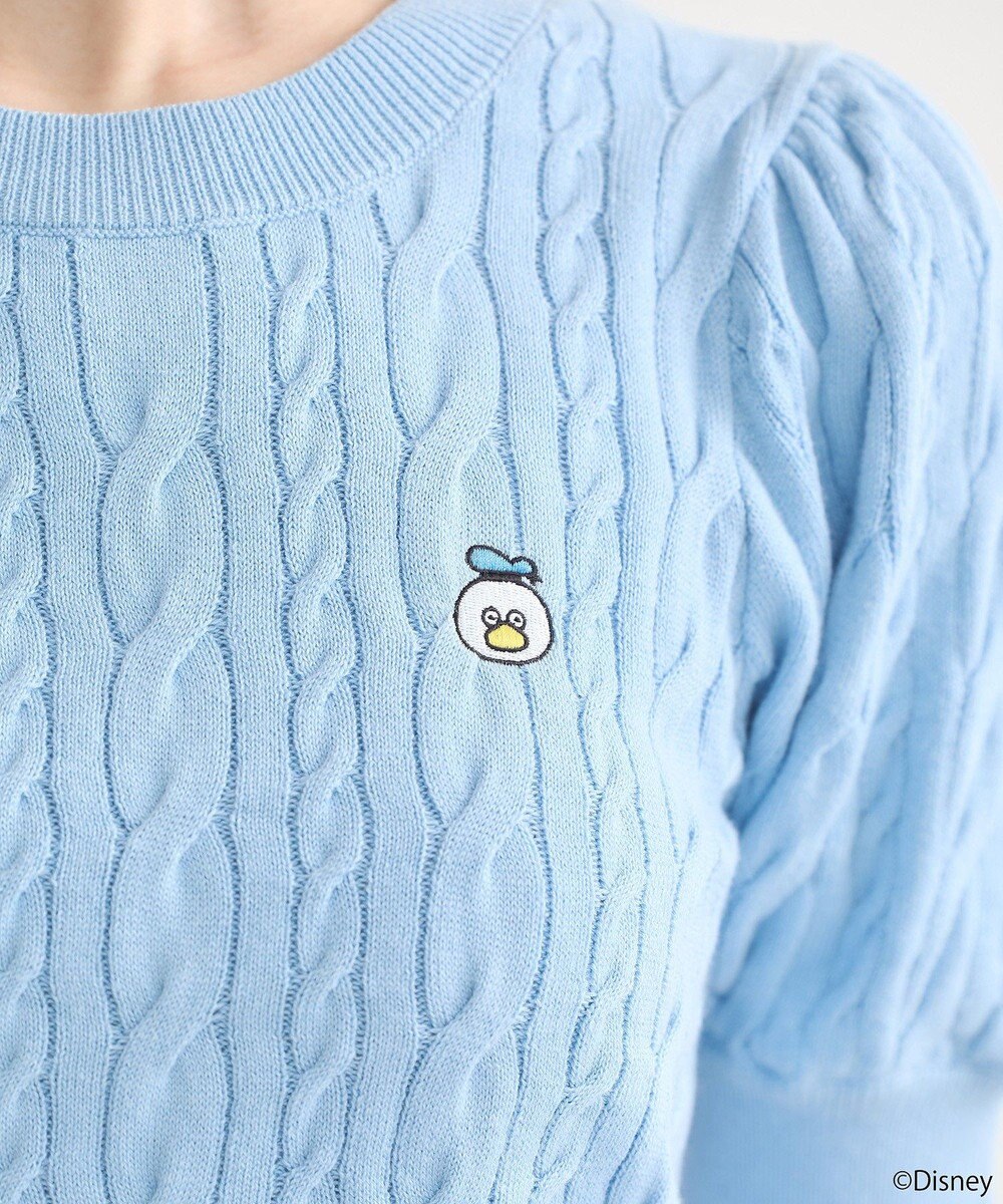 earth music&ecology Ｄｉｓｎｅｙ×Ｓｅｉｊｉ　Ｍａｔｓｕｍｏｔｏ刺繍ニット 