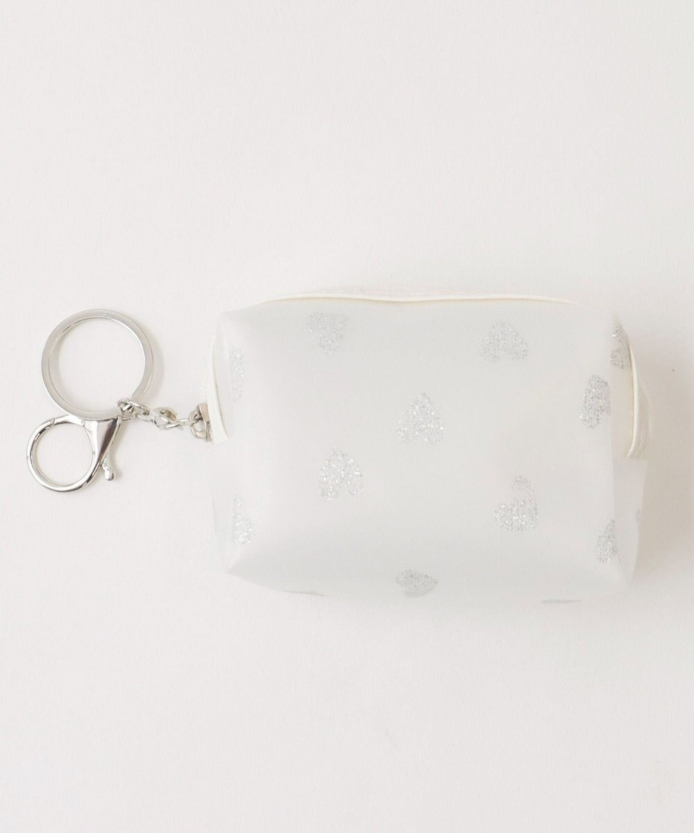 WEGO ラメハートミニポーチ 