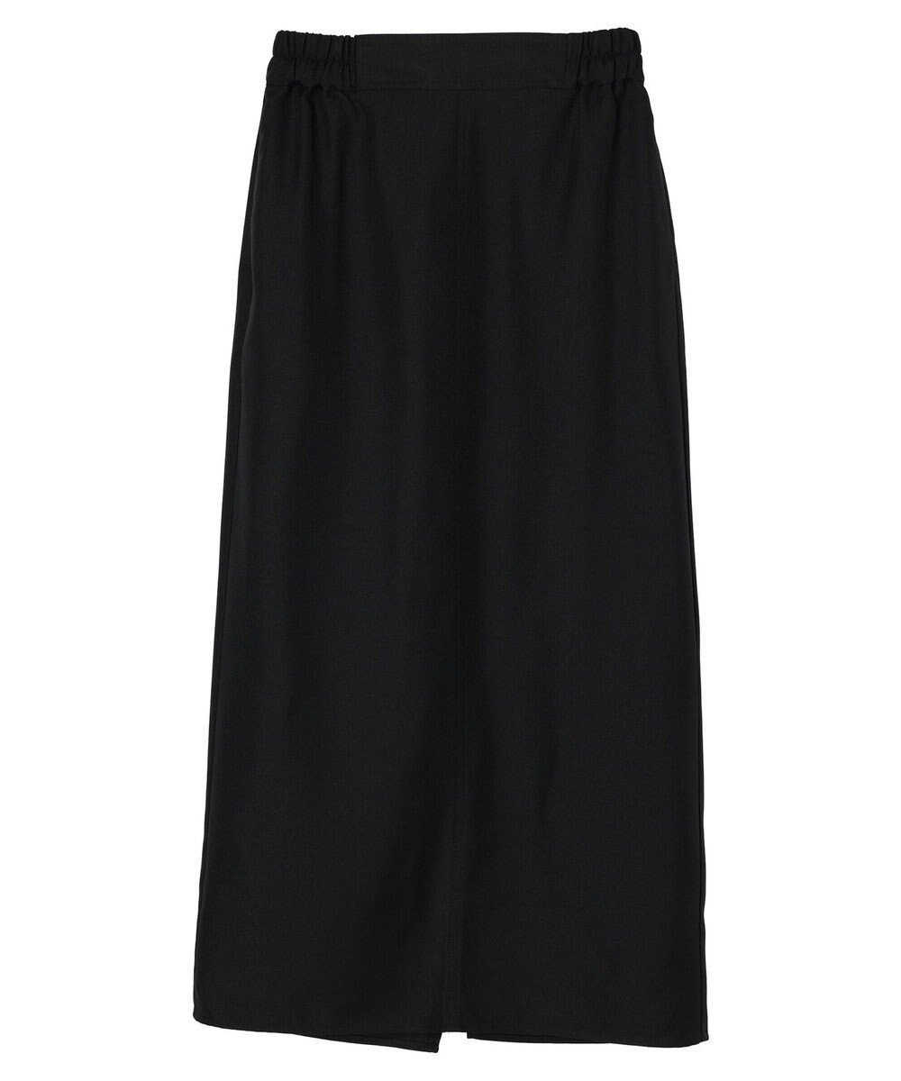 Green Parks 麻調Ｉラインスカート 