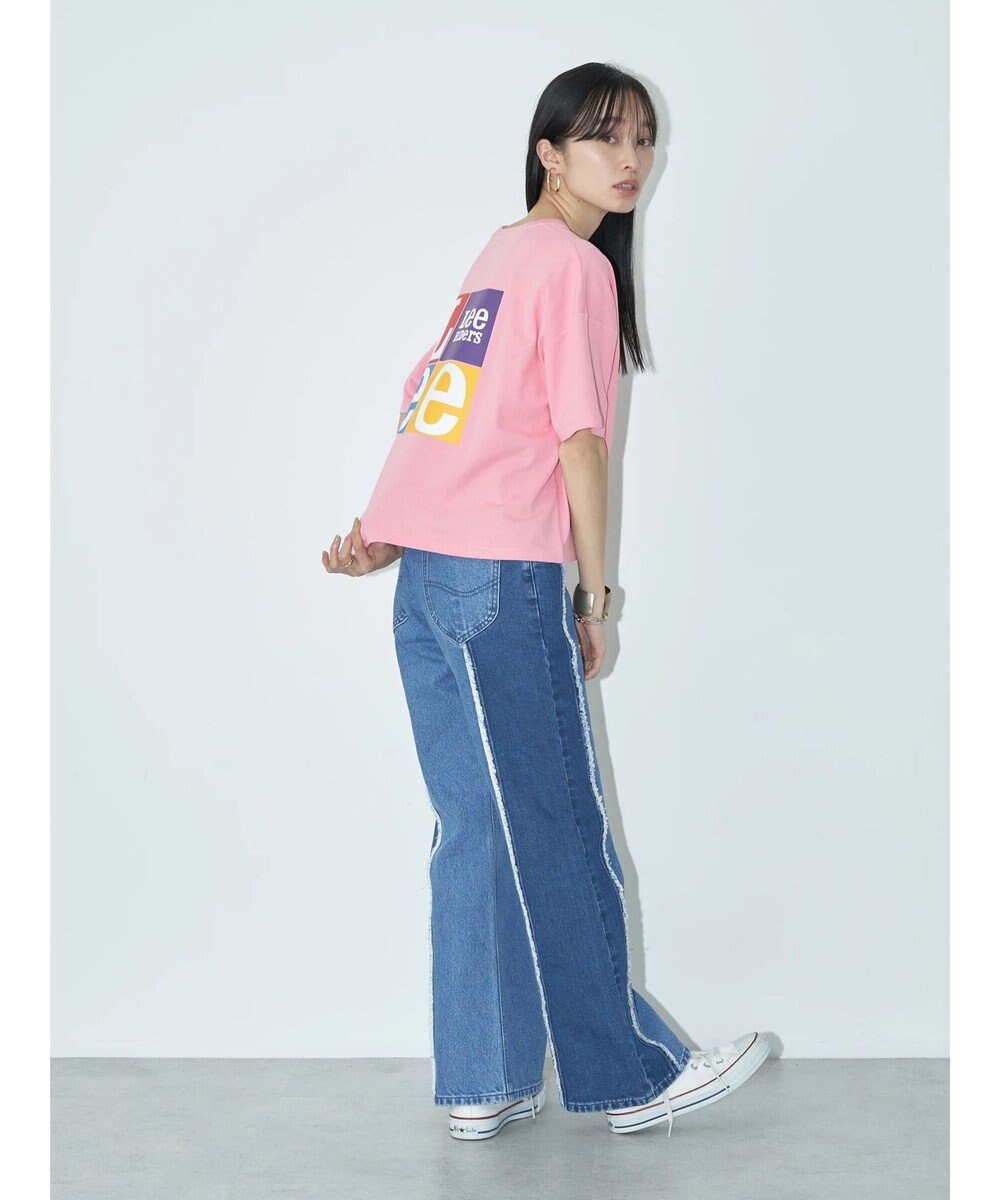 earth music&ecology Ｌｅｅ×ｅ．ｍ．ａ．ｅ　ＢＡＣＫ　ＰＲＩＮＴ　ＴＥＥ 