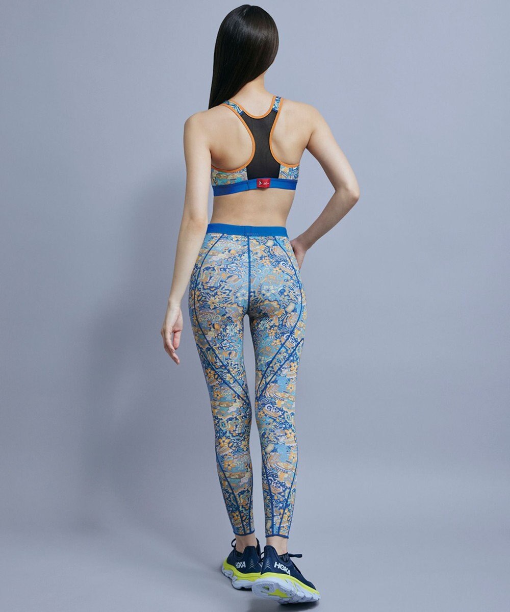 CW-X 【WOMEN】 CW-X 【CHUMS (チャムス)コラボ】 スポーツブラ スポーツゆれケアブラ 【スポーツ時のゆれからバストを守る】 ノンワイヤー トレーニング ジョギング レディース LNY120 /ワコール 