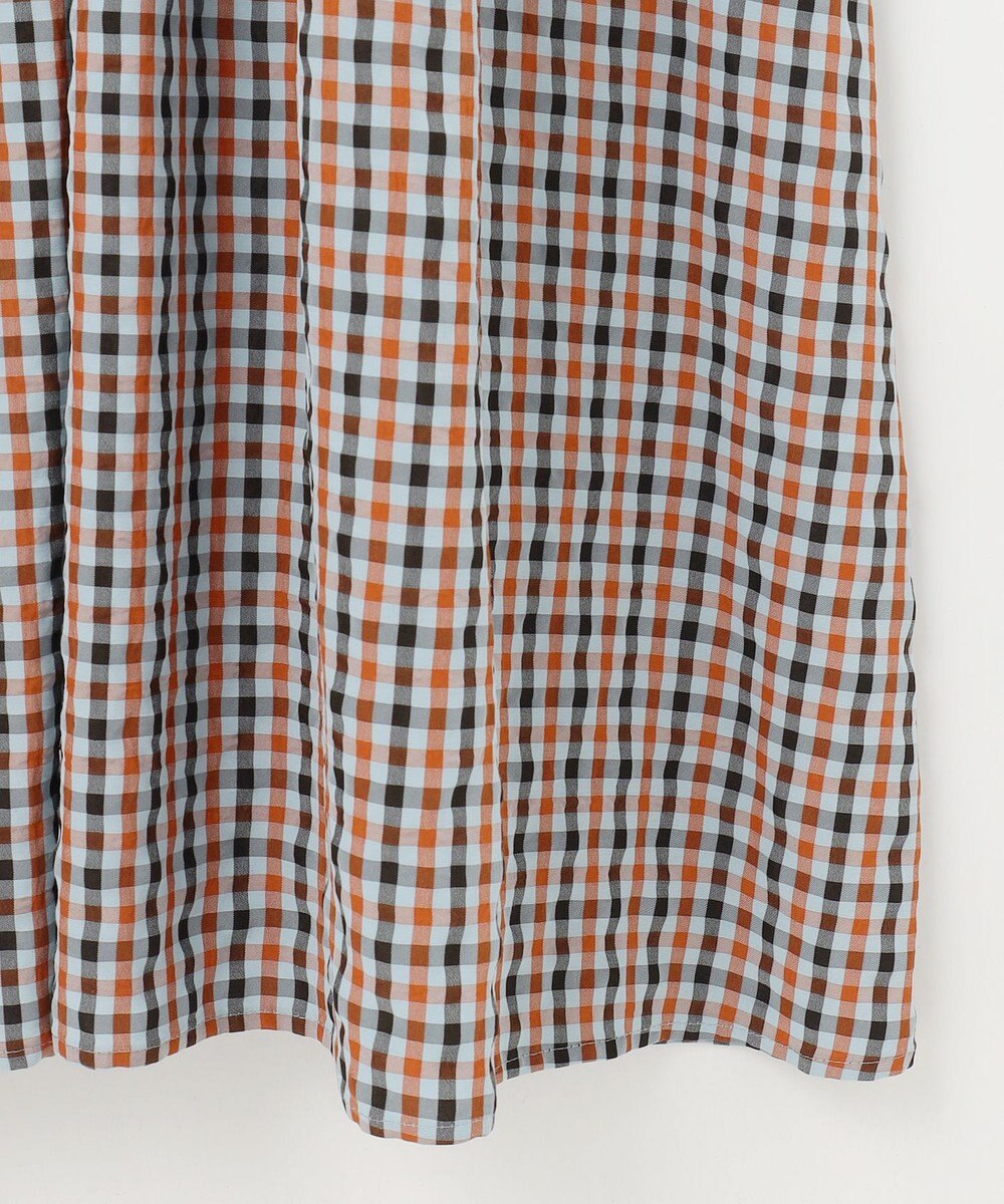 #Newans ボリュームチェックキャミワンピ 