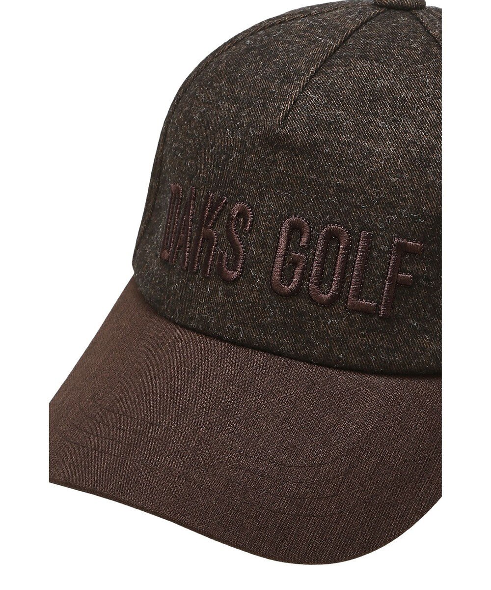 DAKS 【DAKS GOLF】 Structured Fit 刺繍キャップ 