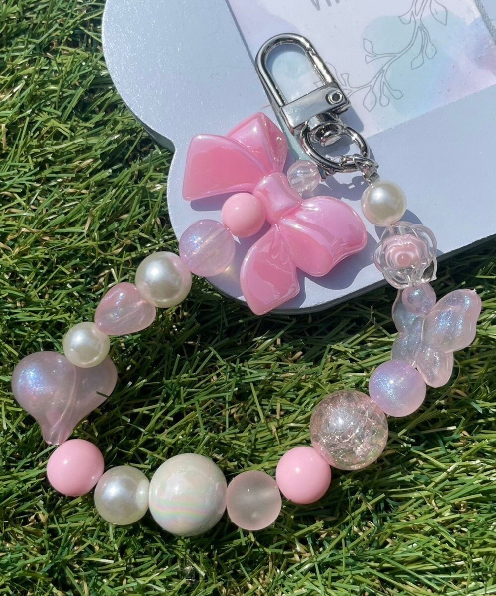 WEGO ビーズフープキーホルダーH 