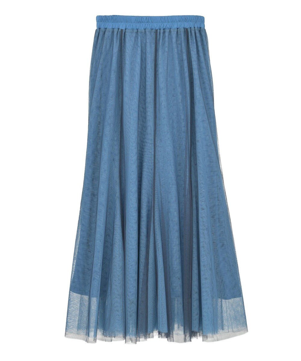 YECCA VECCA レイヤードチュールマーメイドスカート 