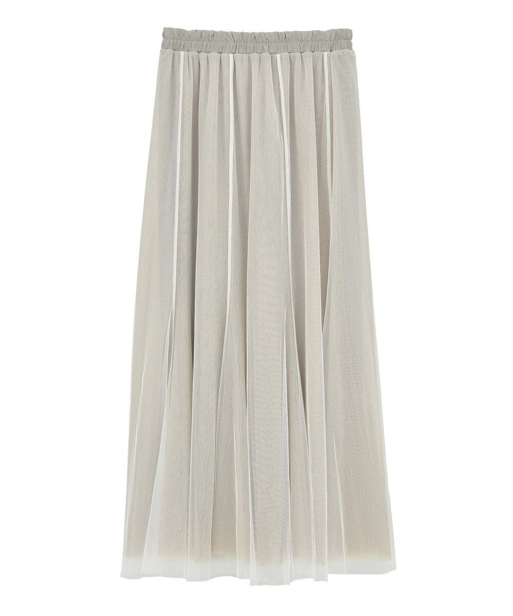 YECCA VECCA レイヤードチュールマーメイドスカート 