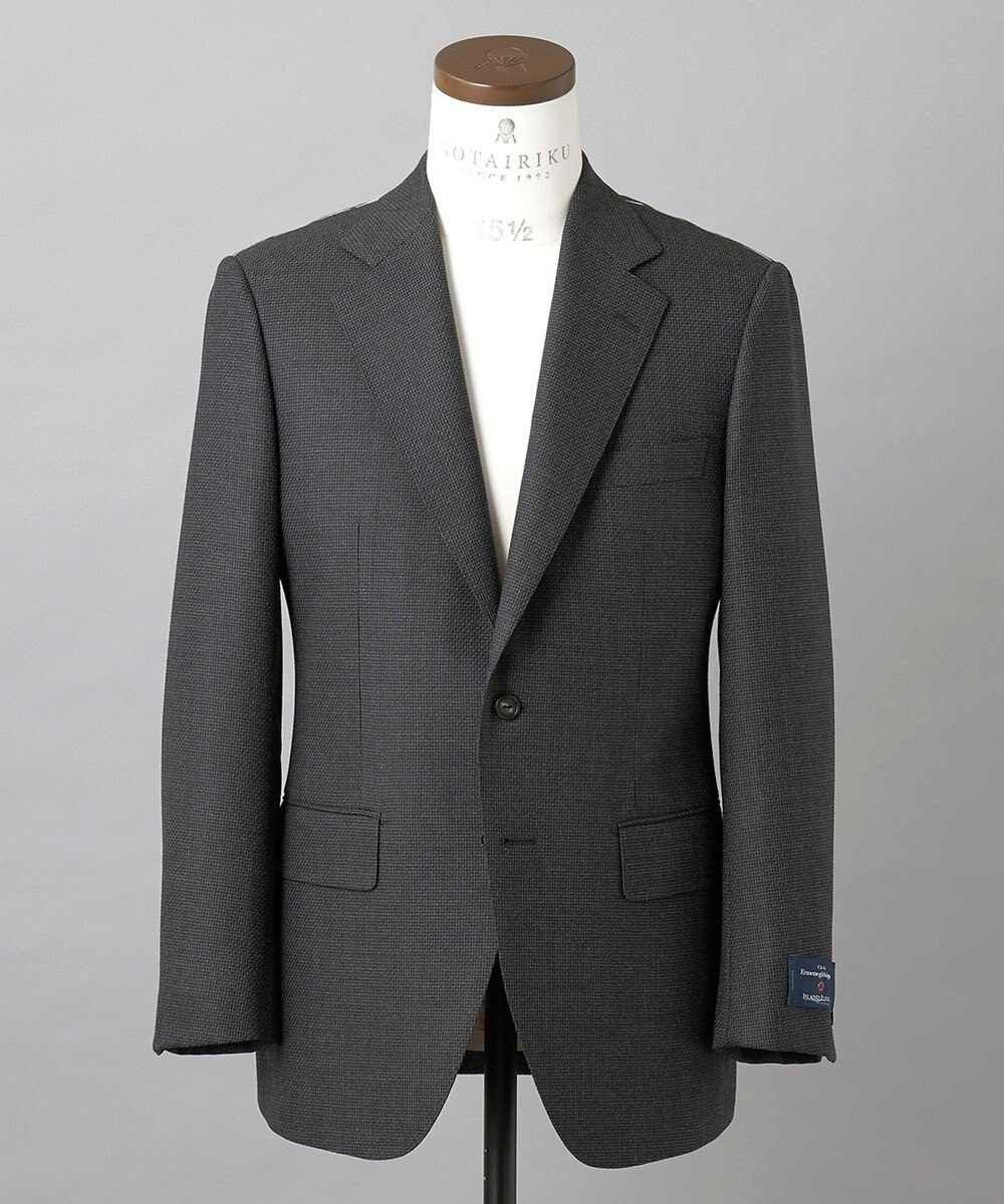 GOTAIRIKU 【ZEGNA/ゼニア】ISLANDFLEECE/アイランドフリース 3ピーススーツ（グレー） 