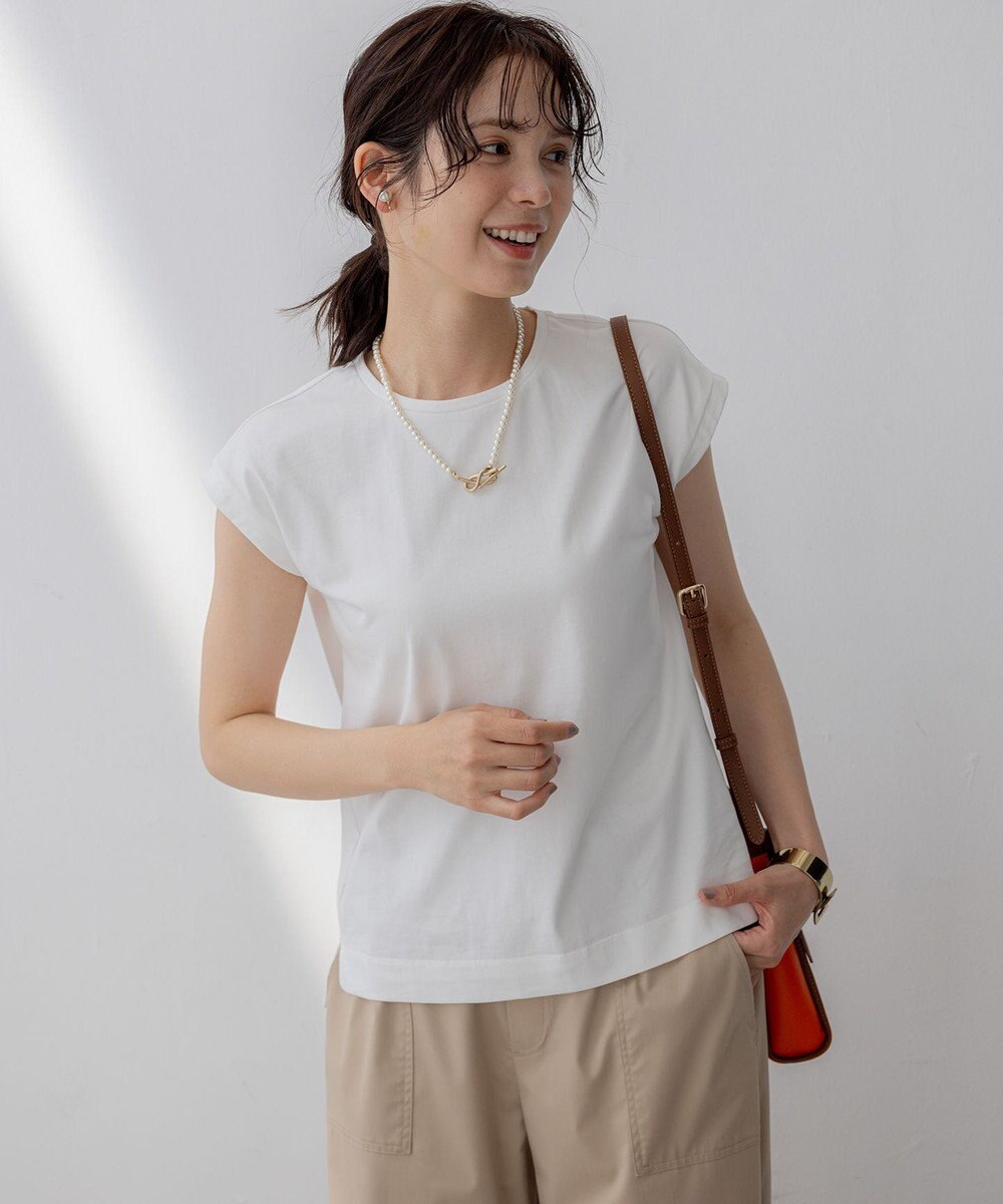 組曲 L フレンチスリーブカットソー 