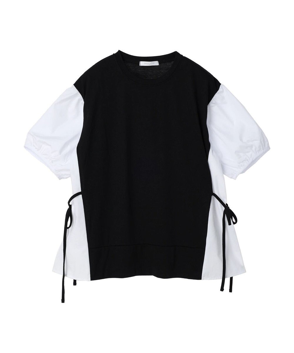 Green Parks 布帛ドッキング脇リボンプルオーバー 