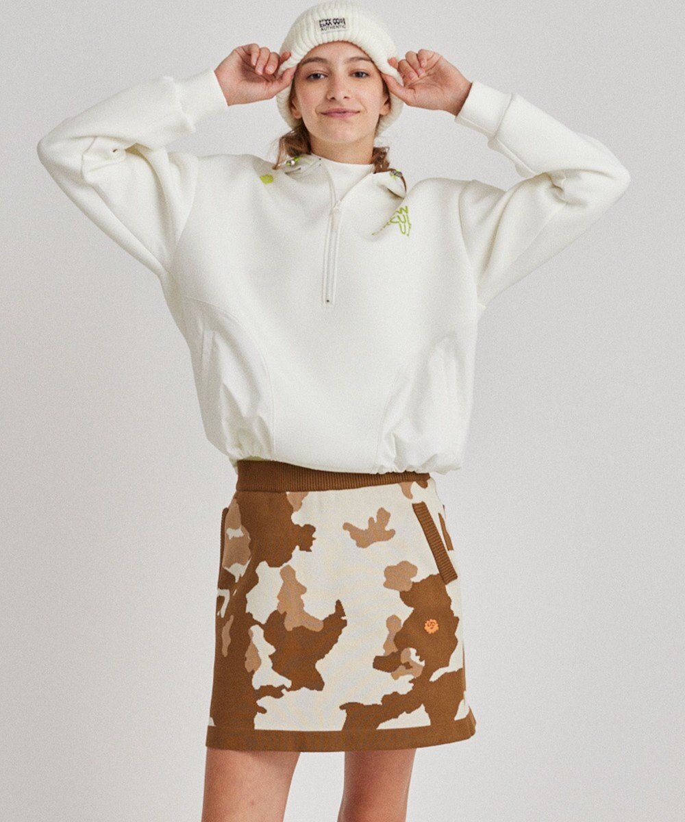 PW CIRCULUS 【WOMEN】ピント柄 ニットスカート 