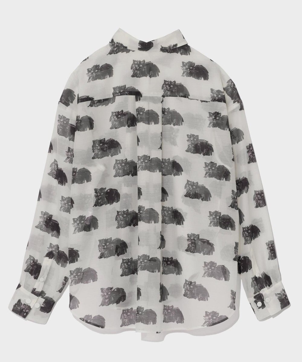 GRACE CONTINENTAL シアーCatブラウス 