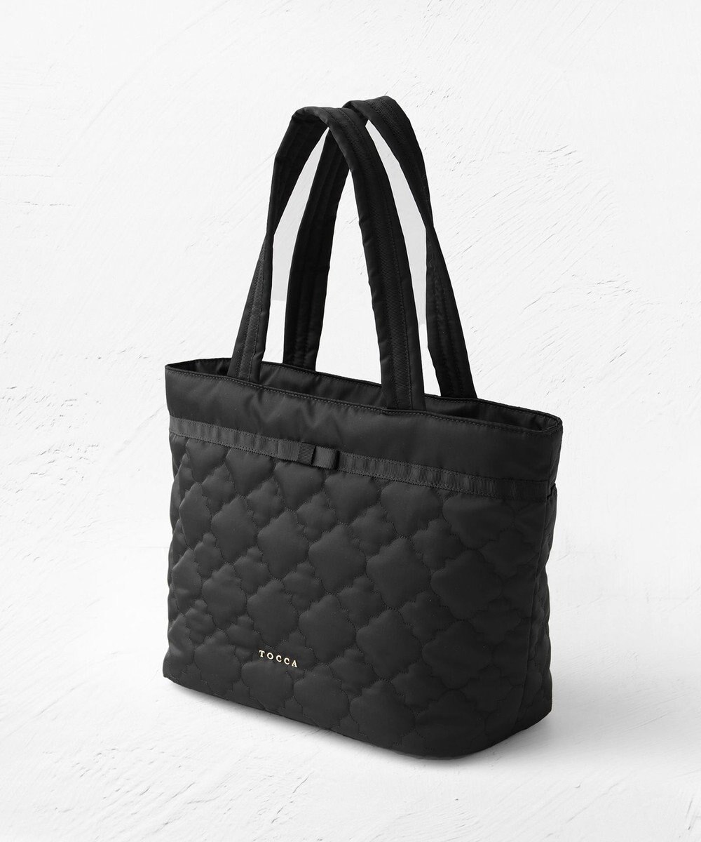TOCCA 【A4サイズ対応・撥水】CHECKER CLOVER QUILTBAG キルトバッグ 