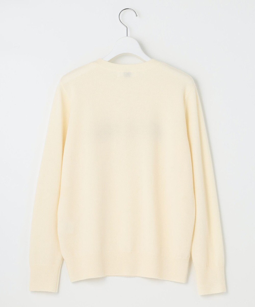 J.PRESS LADIES 【洗える】CASHMERE BLEND ロゴ ニット 