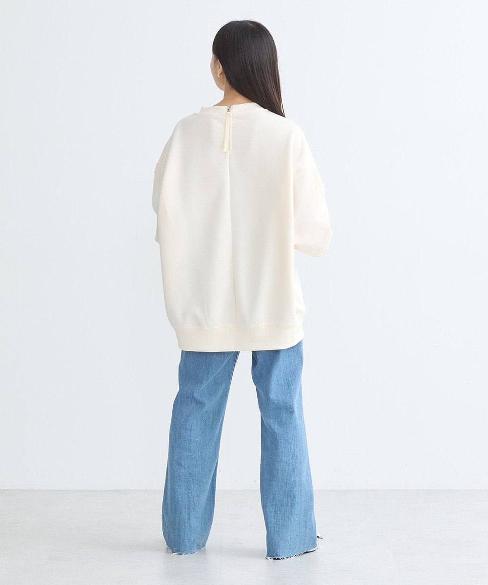 earth music&ecology ダンボールニットバックＺＩＰチュニック 