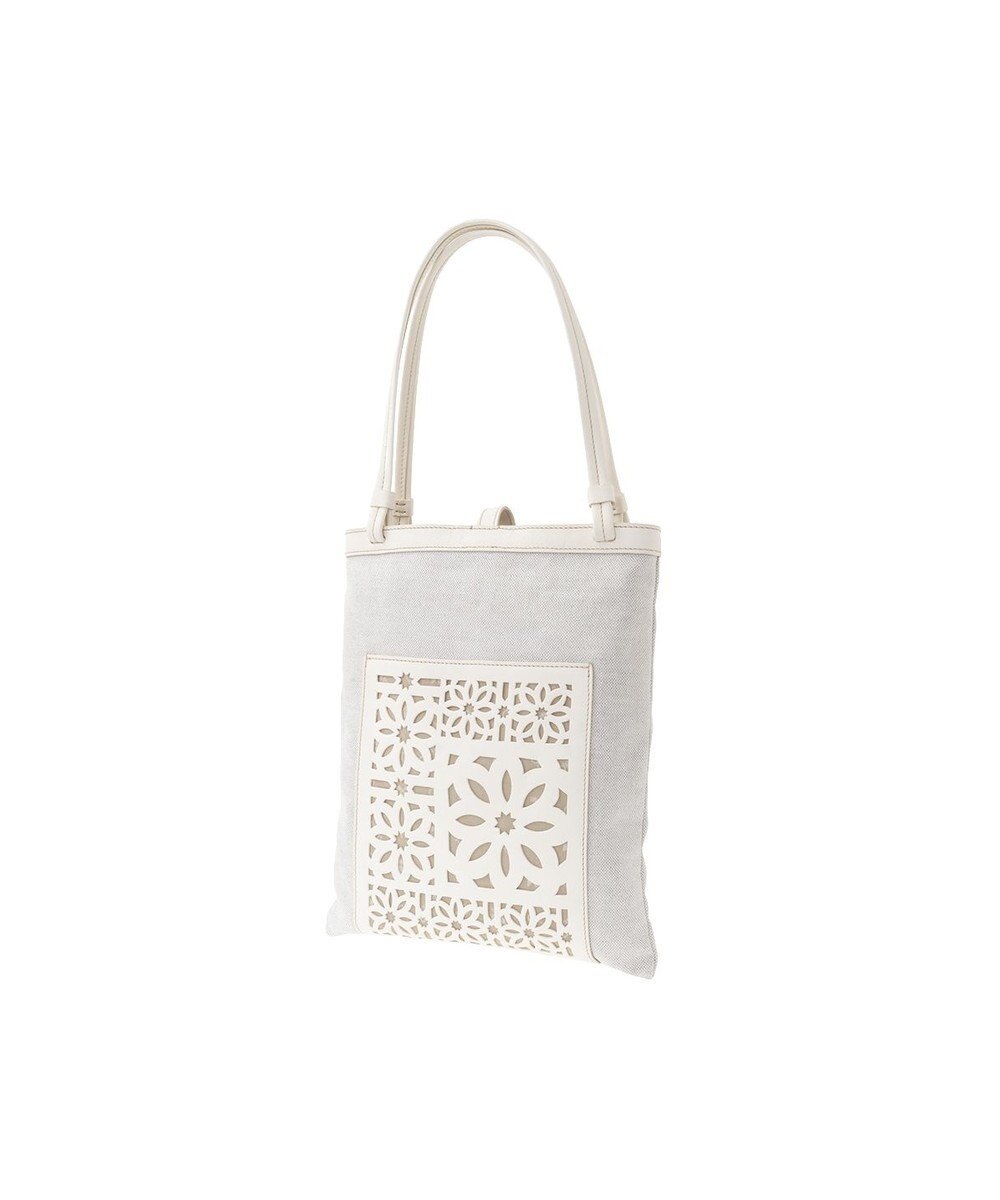 genten タペストリーカットワーク トートバッグ 