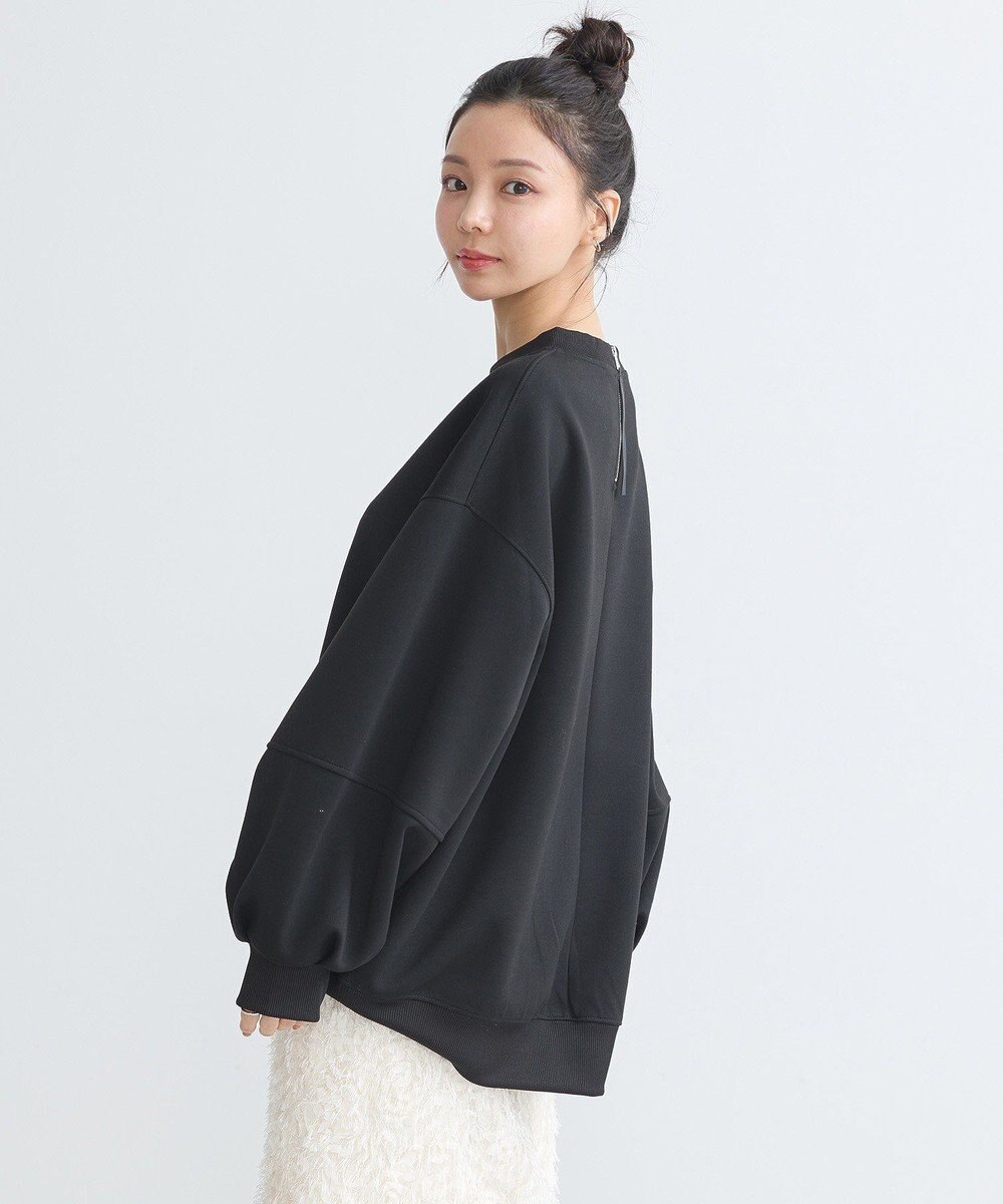 earth music&ecology ダンボールニットバックＺＩＰチュニック 