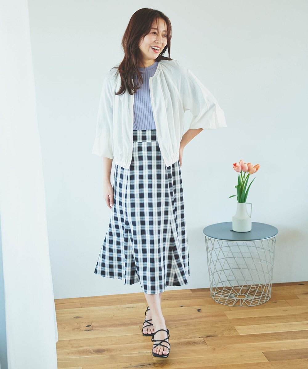 Feroux 【洗える】ニットコンビ ワンピース 