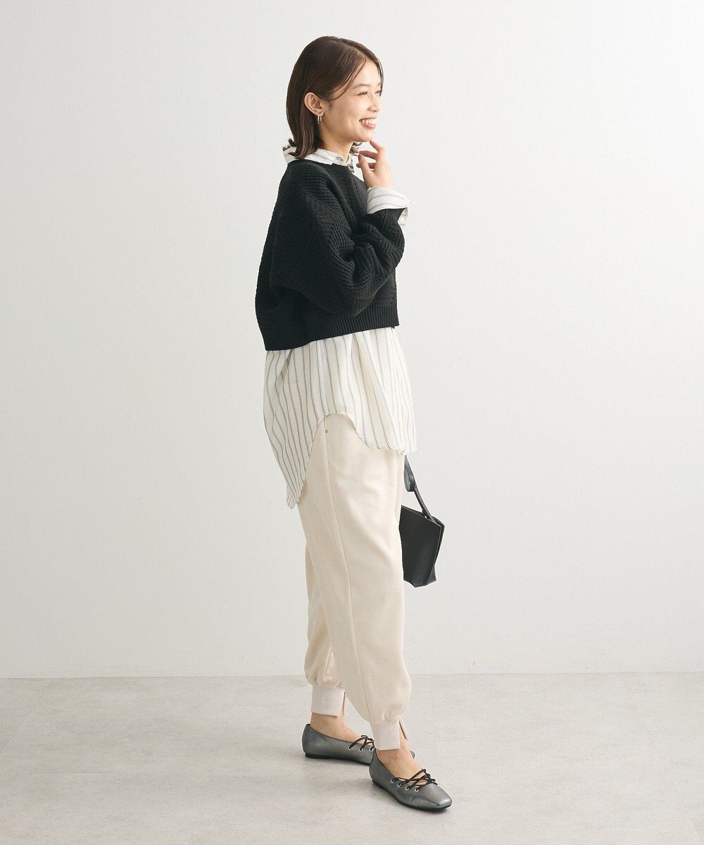 Green Parks ・ｆｕｒｒｙｒａｔｅポンチスエードジョガーパンツ 