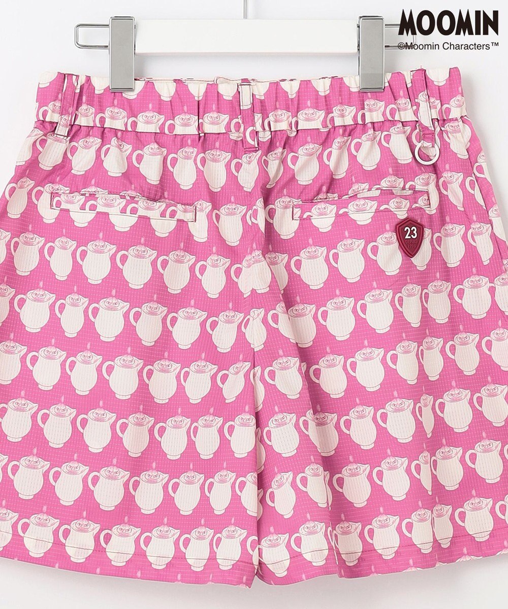 23区GOLF 【WOMEN】【MOOMIN COLLECTION】ムーミン 総柄プリント キュロットパンツ 
