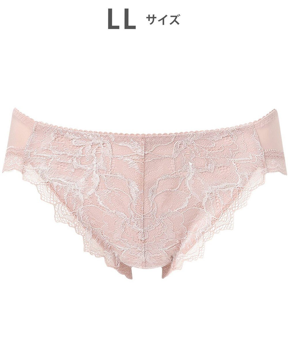 WACOAL ショーツ 【ハグするブラ】 BXB418とペア はきこみ丈あさめ ナイロンベア天竺素材(バック) レディース PXB118 /ワコール 