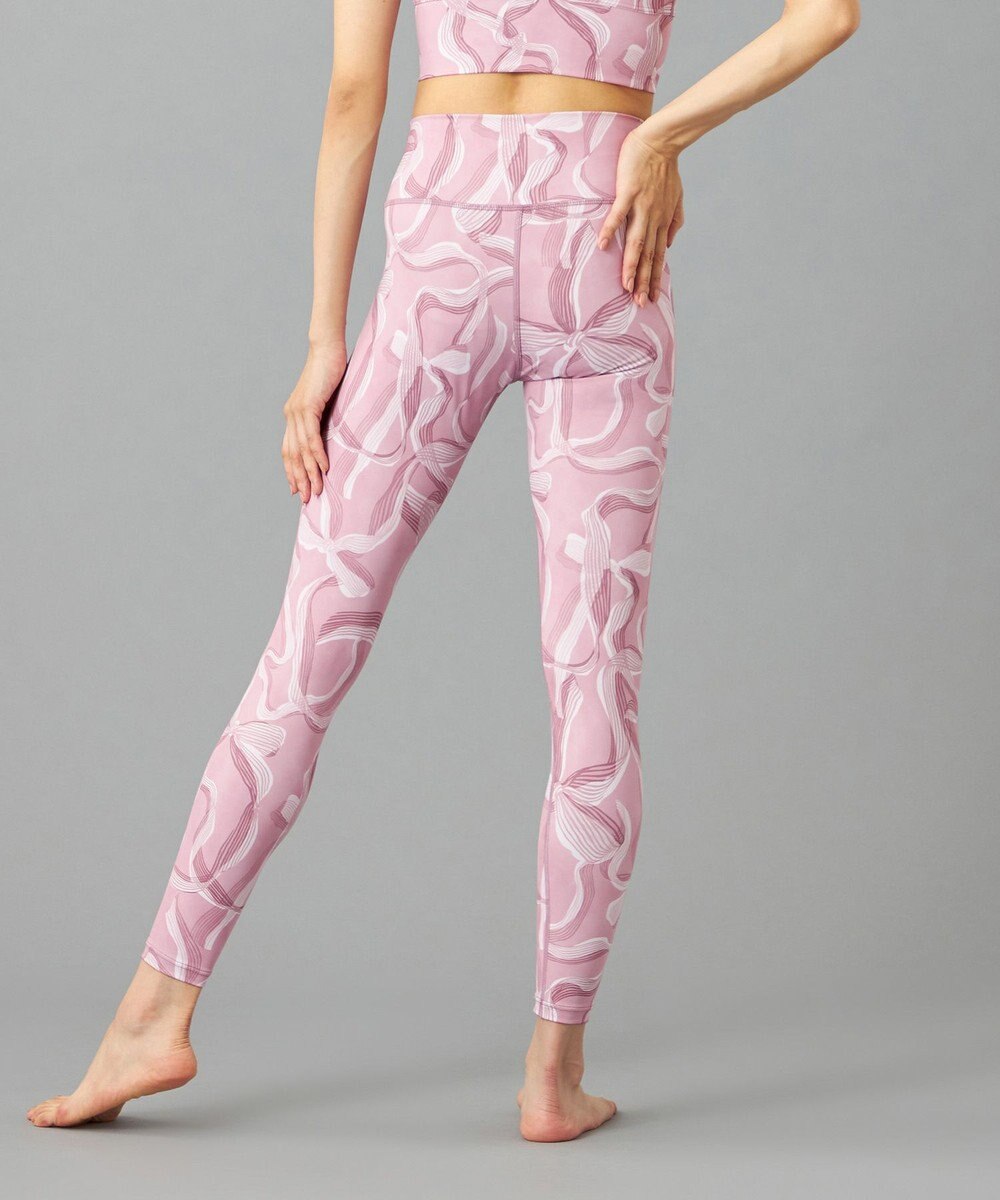 Chacott Chacott BALANCE リボンプリントレギンス 