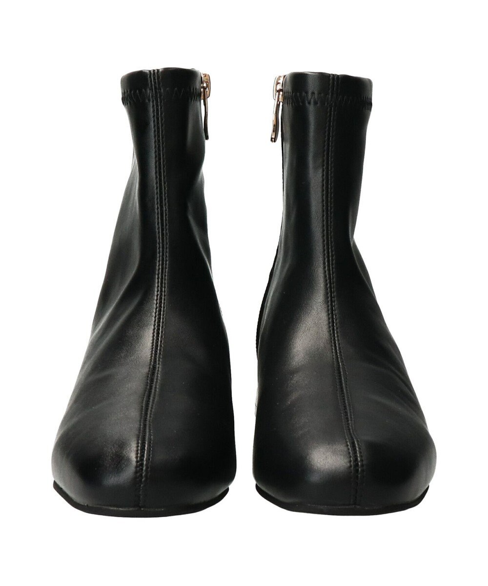 Bridget Birkin 【Bridget Birkin】パールチェーンヒールストレッチショートブーツ 