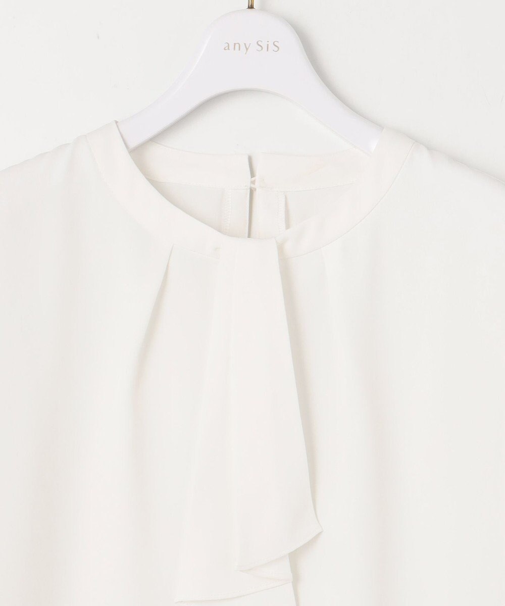 ANY SIS 【洗える】ボウタイ ブラウス 