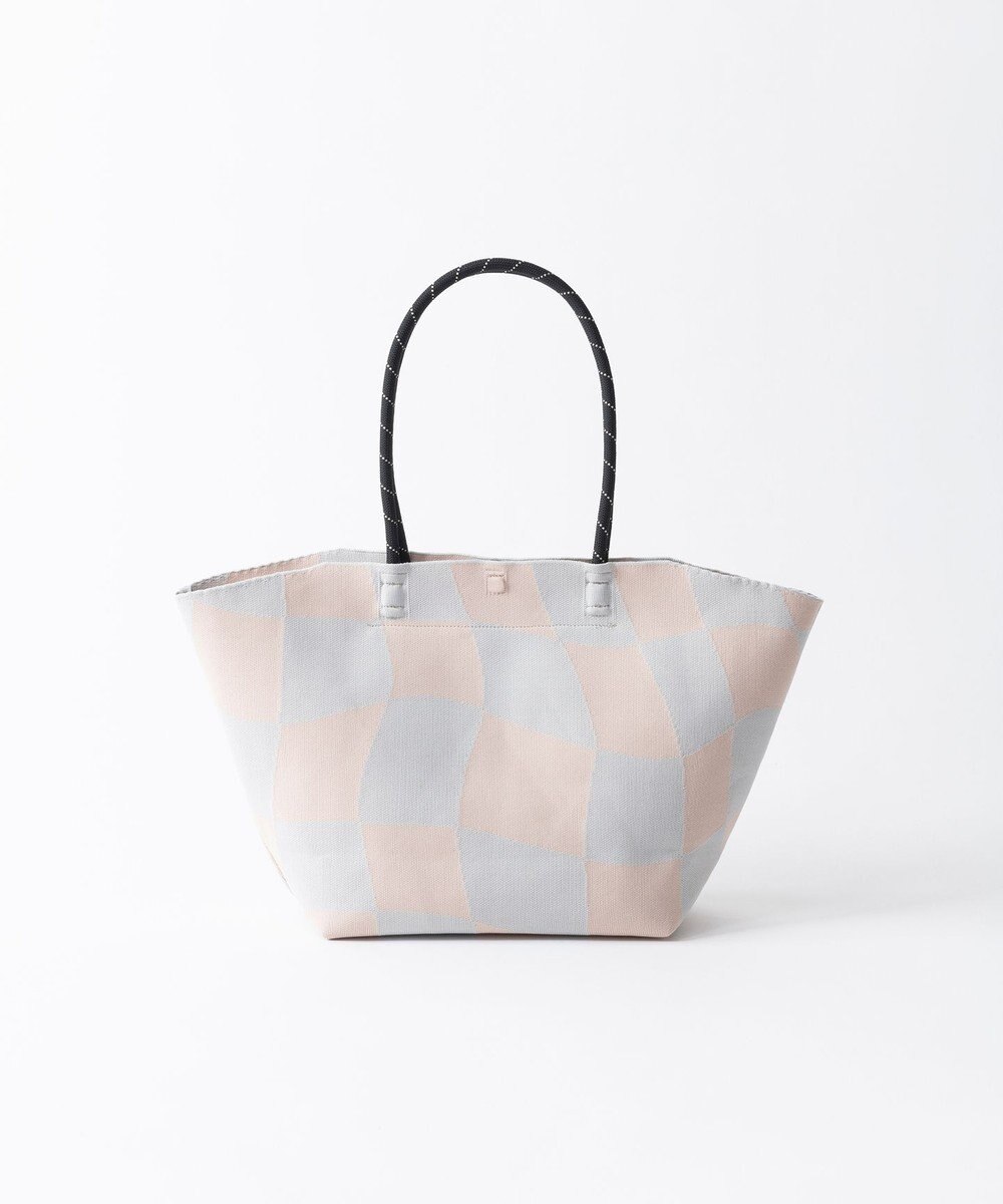 TRICOTE 【軽くて丈夫】FLOW ブロックチェック バッグ 