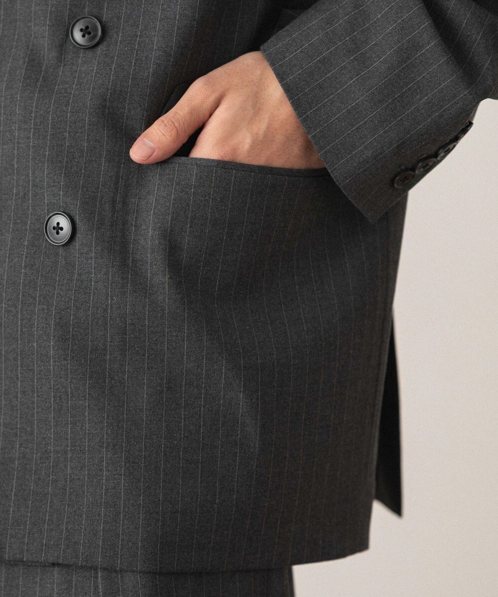 WEGO 【フォーマル/セットアップ対応】ダブルテーラードジャケット 