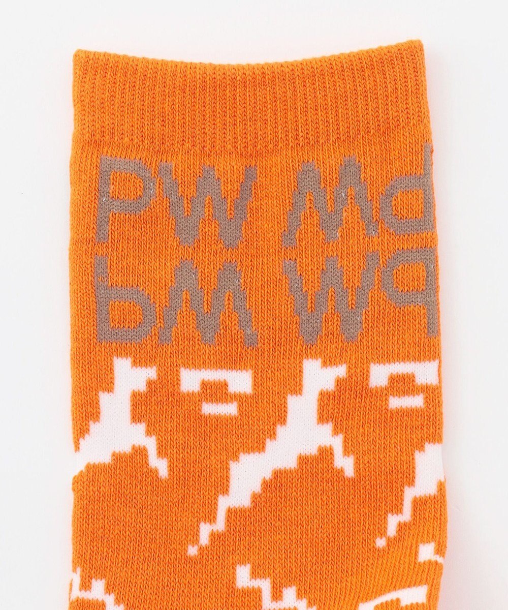 PW CIRCULUS 【MEN】【土踏まずをサポート】鹿×モフモフ  ミドルソックス 