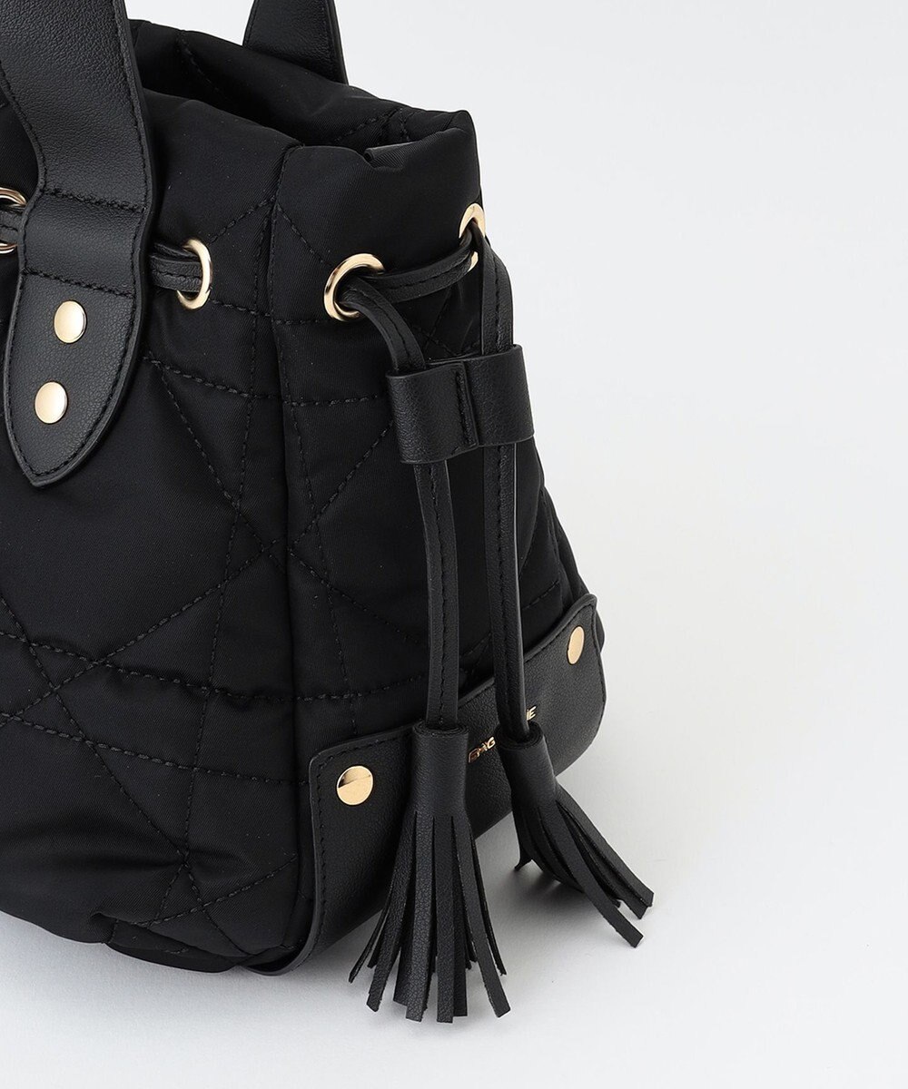 LA BAGAGERIE グリッドキルティングトート 