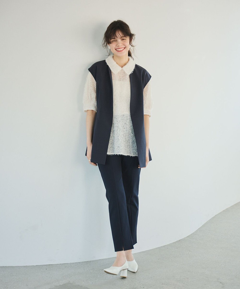 #Newans フィラッフィパフスリーブプラウス 