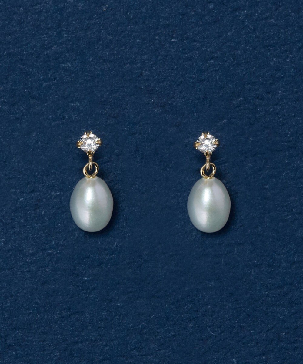 Phoebe 【K10】クラシックウォーターパールピアス 