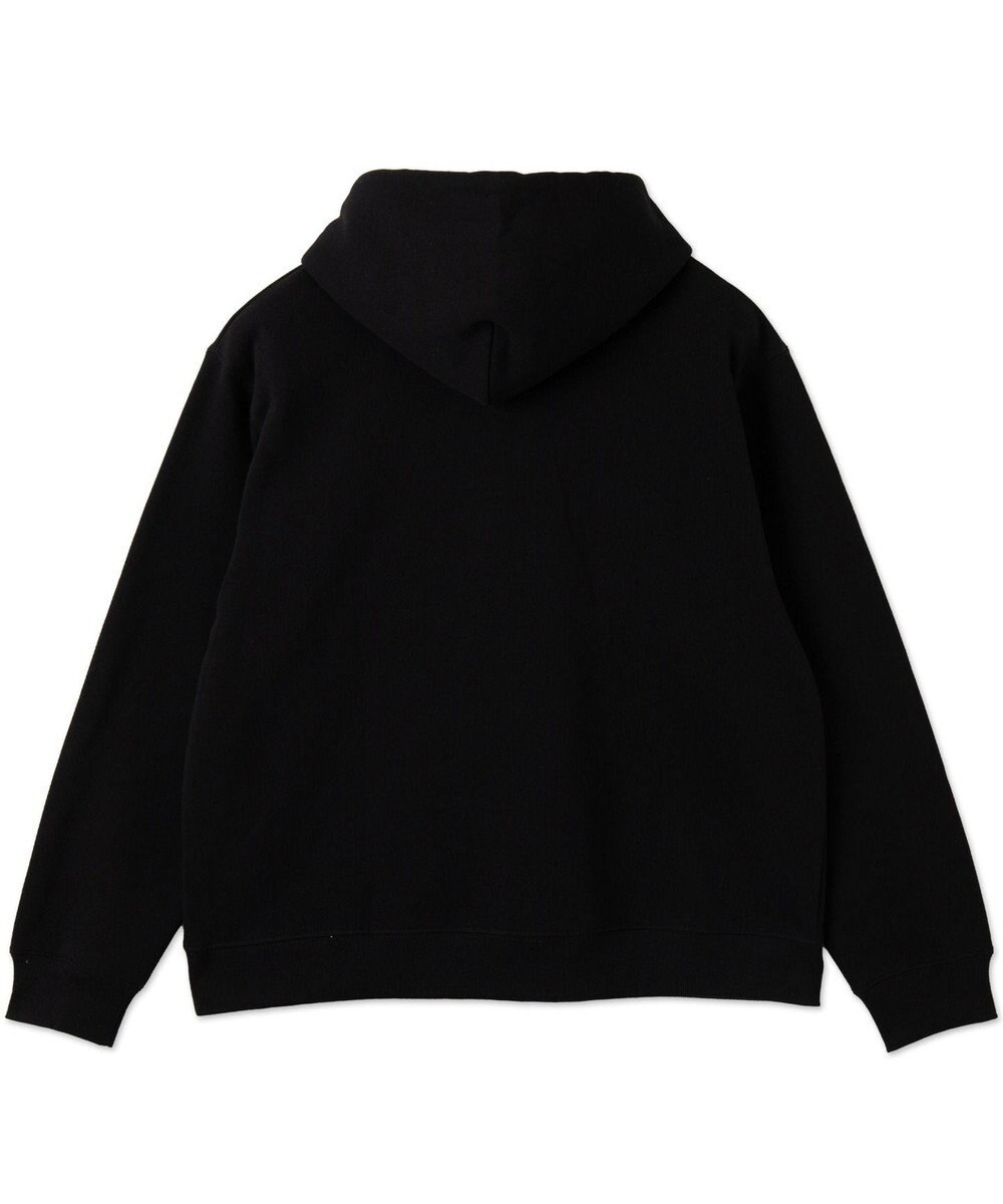 WEGO 【ユニセックス着用ITEM/裏起毛/SMLサイズ展開】リラックスフィットスプレーグラフィックパーカー 