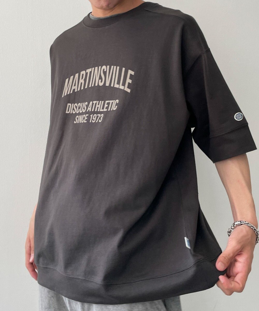 WEGO 【綿100%/MLサイズ展開】DISCUS　ルーズカレッ１００％ 