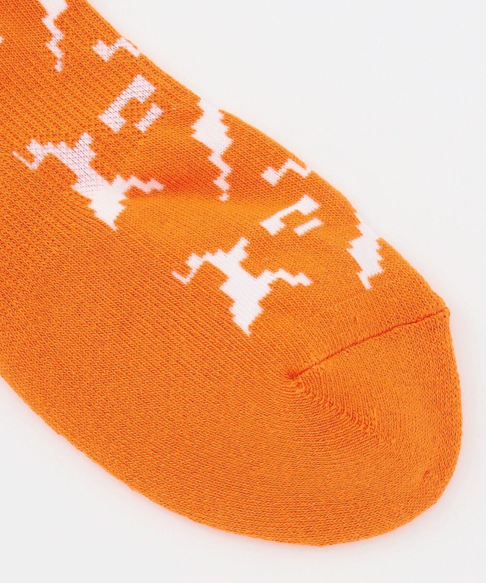 PW CIRCULUS 【MEN】【土踏まずをサポート】鹿×モフモフ  ミドルソックス 