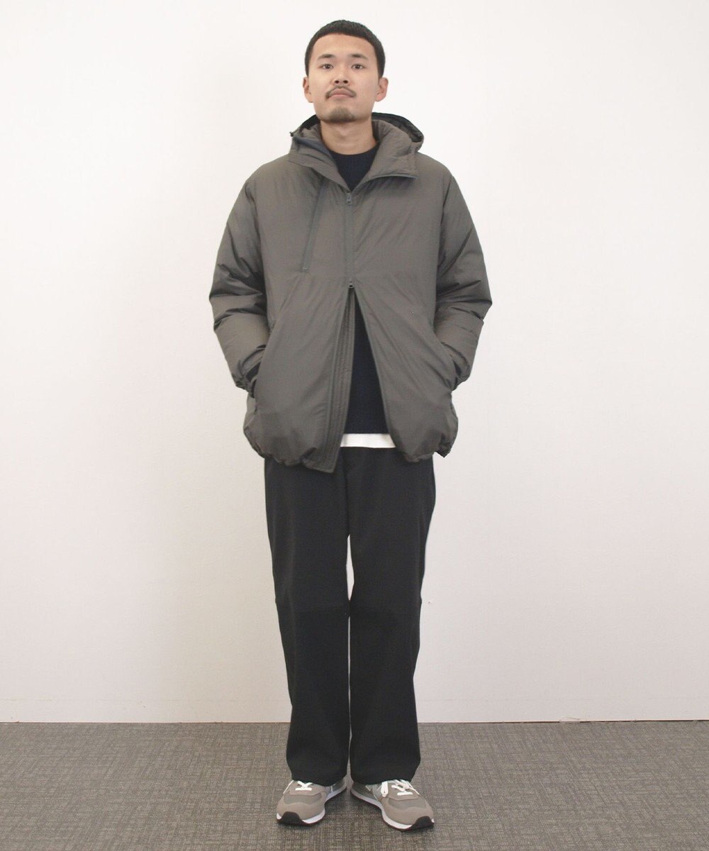 J.PRESS YORK STREET 【UNISEX】フーデット ダウンジャケット 