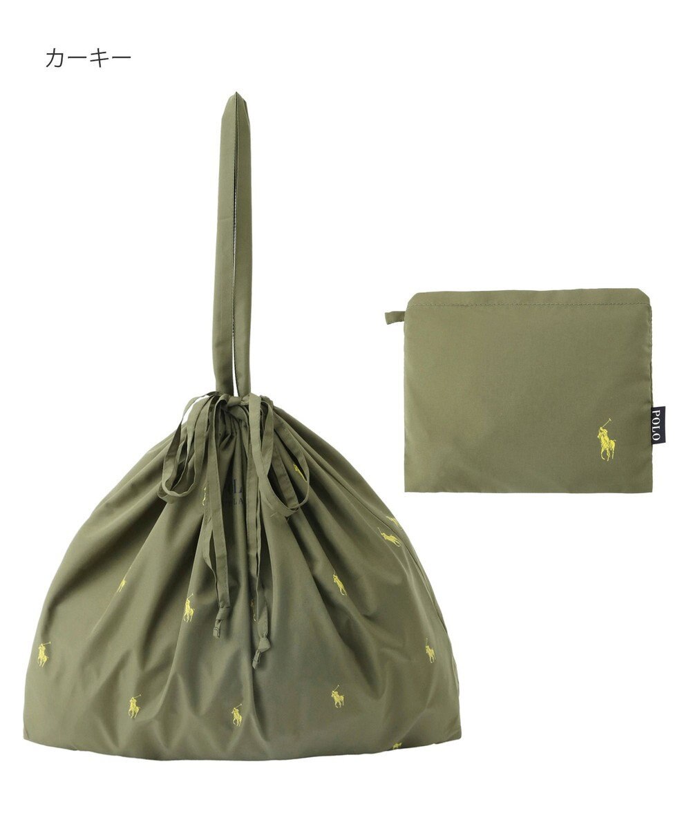 MOONBAT POLO RALPH LAUREN ポケッタブルレインバッグ ポロポニーカラードット 