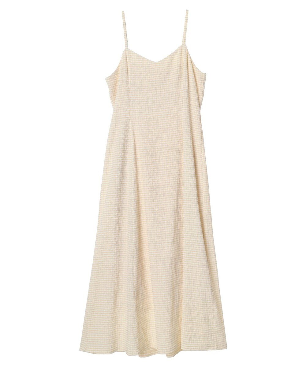 earth music&ecology チェックキャミワンピース 