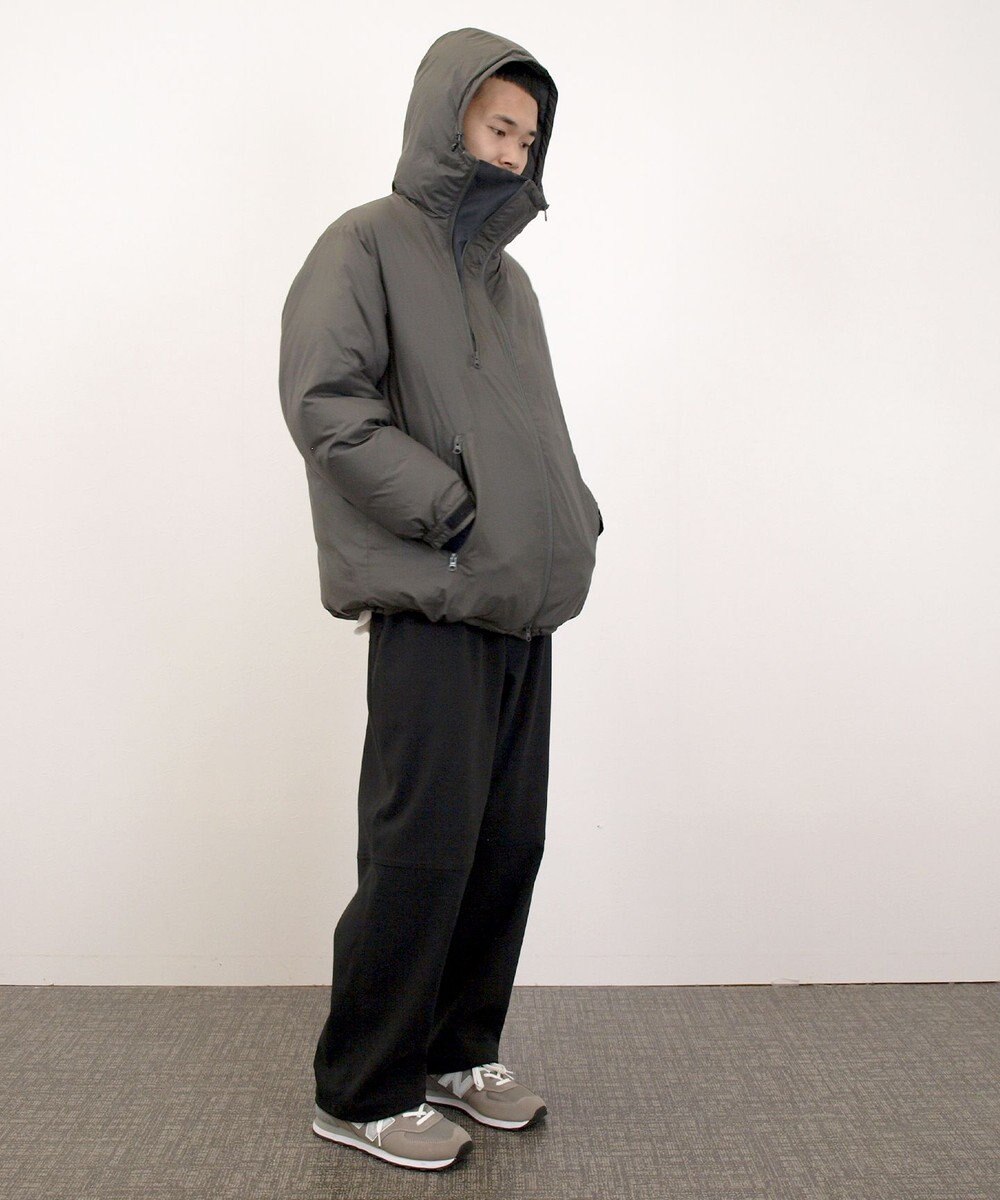 J.PRESS YORK STREET 【UNISEX】フーデット ダウンジャケット 