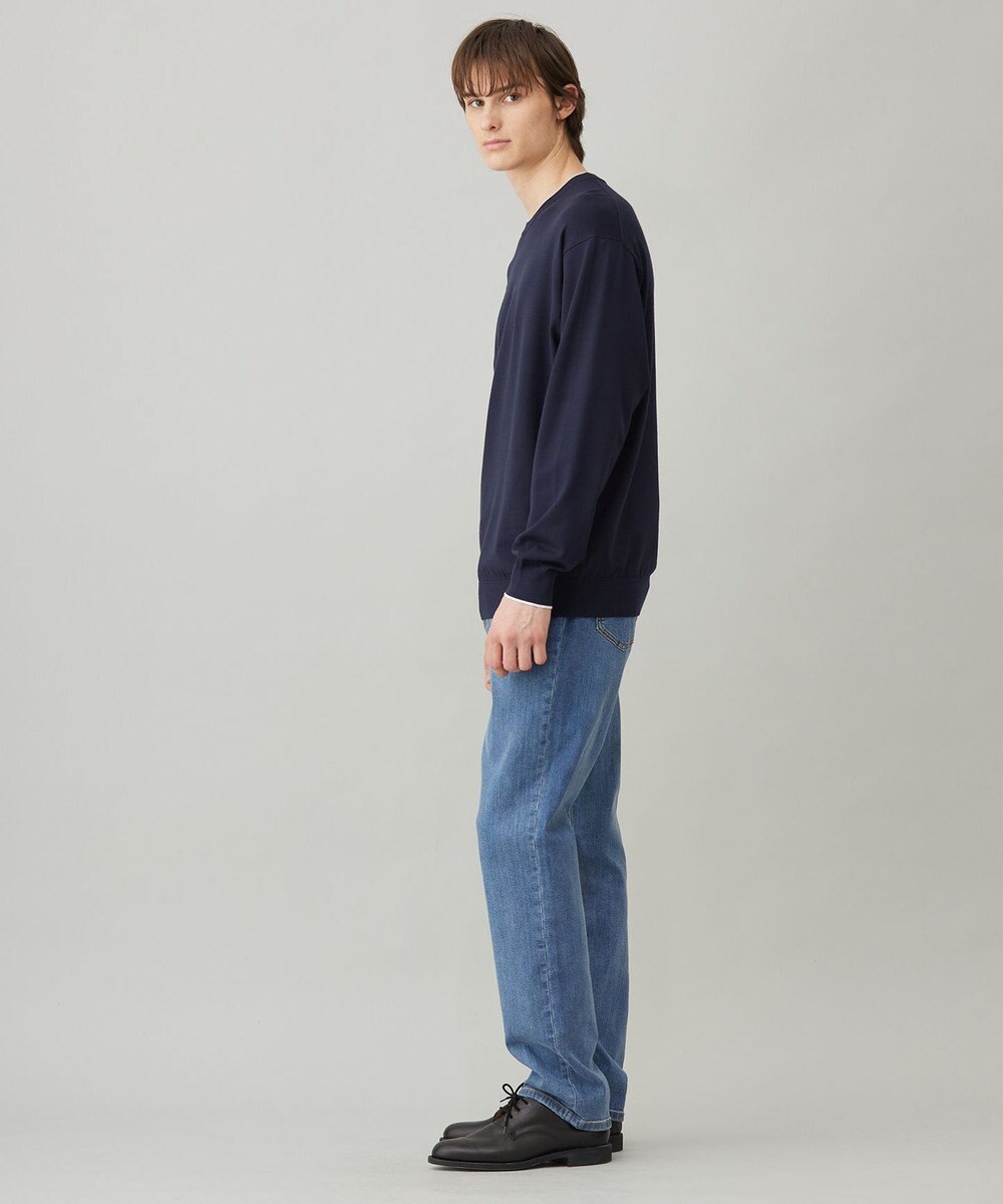 UNFILO MENS スタイリッシュ ニット プルオーバー 